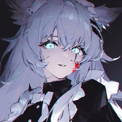 手绘动漫女头高冷