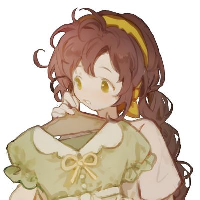 头像小众动漫女生