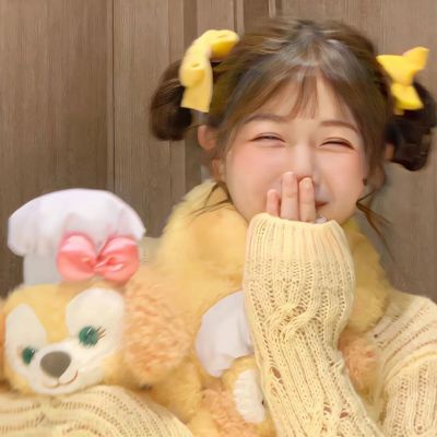 阳光乐观可爱女生头像