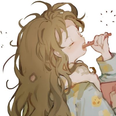 头像小众动漫女生