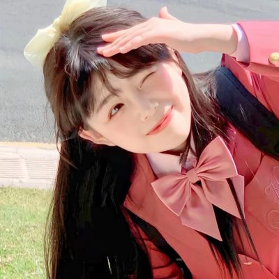 阳光乐观可爱女生头像