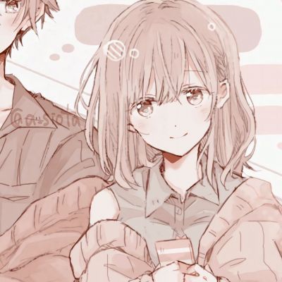 校园恋爱情侣头像图片动漫少女心