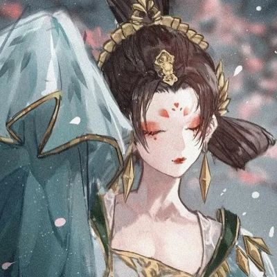女生动漫唯美古风头像图片