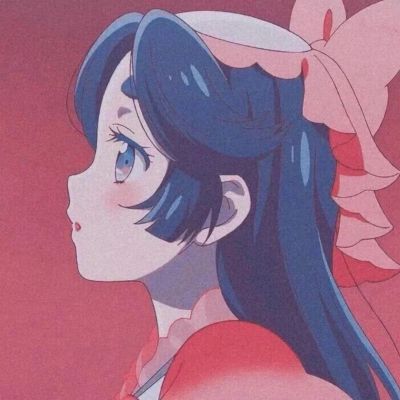 女生动漫很火的头像