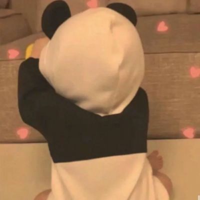 萌娃真人情侣头像宠溺