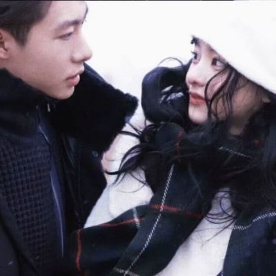 酷一点的恋爱情侣头像真人高清图片