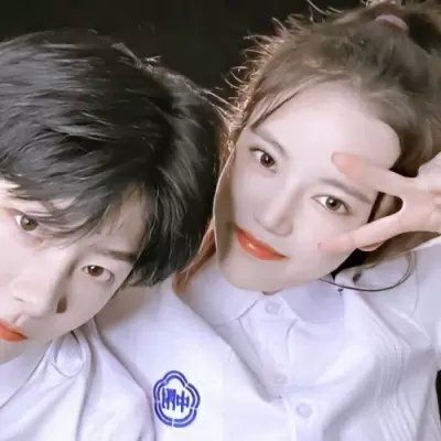 小众白色情侣头像