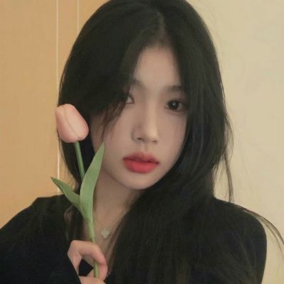 唯美花朵氛围系列女生头像图片