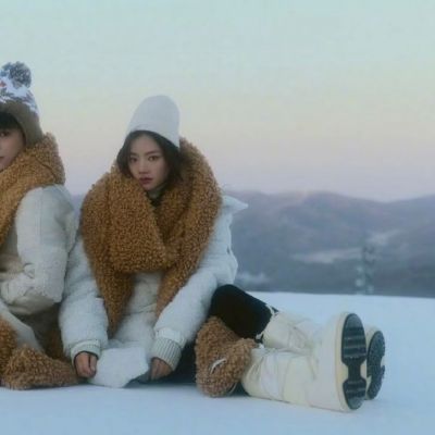 冬季情侣头像图片唯美