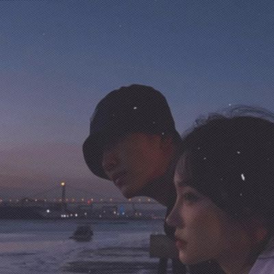 海边唯美浪漫情侣头像图片