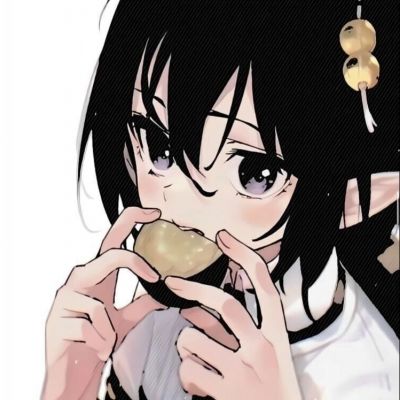 手绘漫画风人物女生头像图片