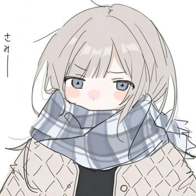 很火的手绘头像动漫女