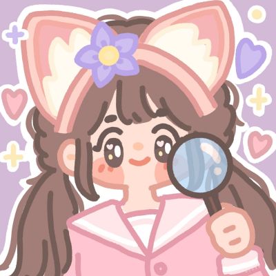 少女心粉嫩情侣头像图片