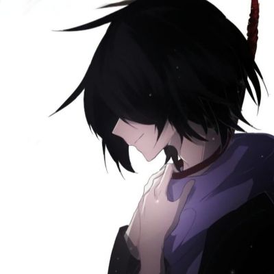 超酷侧脸男生动漫人物头像图片