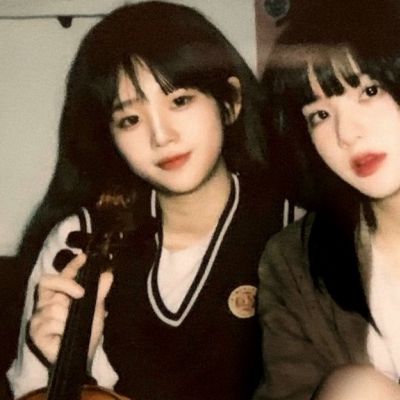 一拽一萌闺蜜头像真人图片