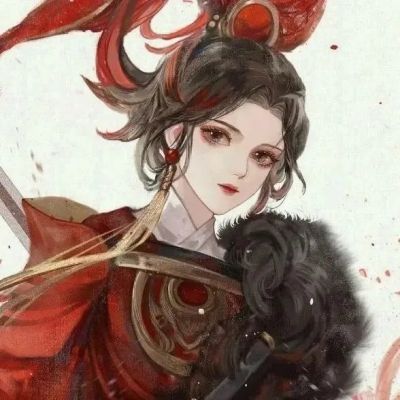 女生动漫唯美古风头像图片