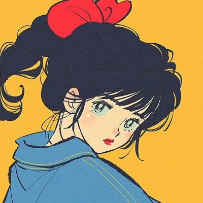 女生动漫很火的头像