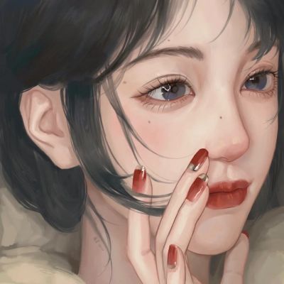 2025手绘微信头像女生