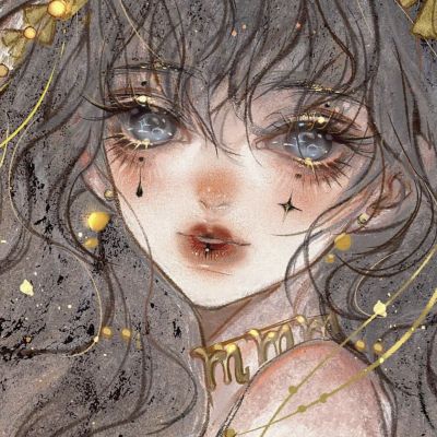 2025流行手绘头像女生好看高清图片
