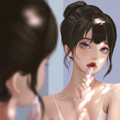2025手绘微信头像女生