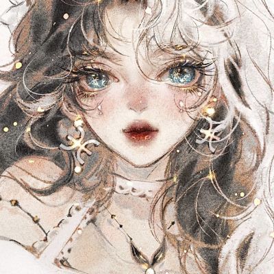 2025流行手绘头像女生好看高清图片