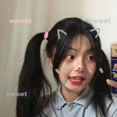 网图超酷女生头像高清真人
