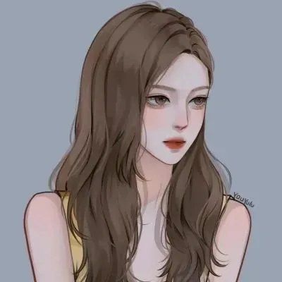 神仙情侣头像高级手绘