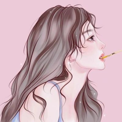 神仙情侣头像高级手绘