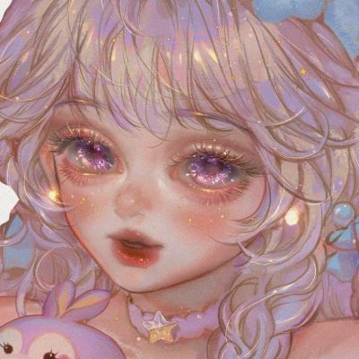 2025流行手绘头像女生好看高清图片