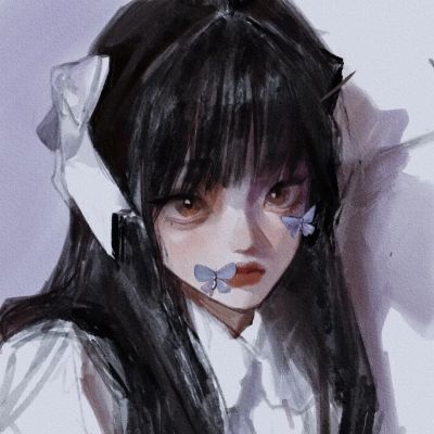 2025手绘微信头像女生