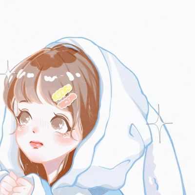 稀有头像情侣动漫手绘
