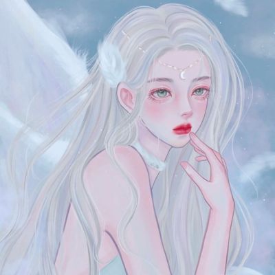 2025手绘微信头像女生