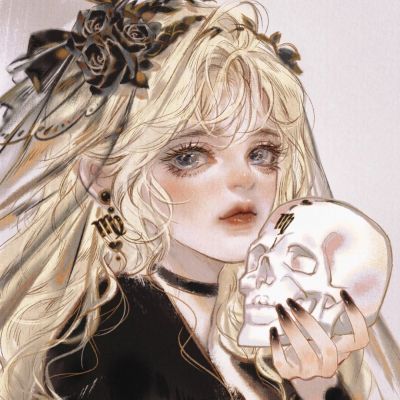 2025流行手绘头像女生好看高清图片