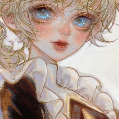 2025流行手绘头像女生好看高清图片