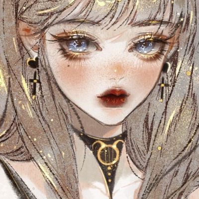 2025流行手绘头像女生好看高清图片