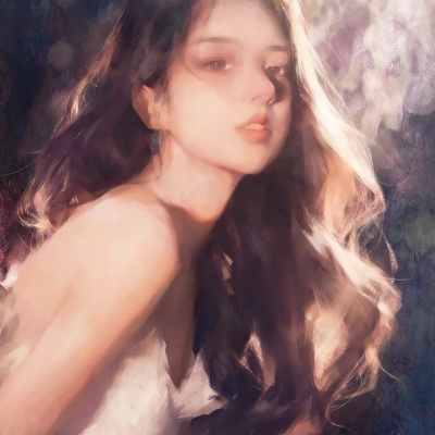 绝美真人照片转手绘头像