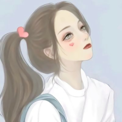 超好看的情侣头像一对手绘