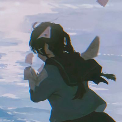 温柔气质女生头像手绘