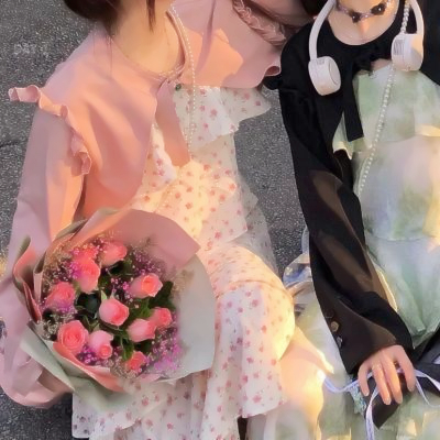闺蜜头像一御一甜高清图片