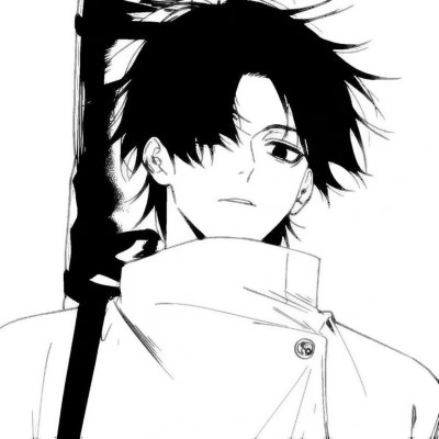 黑白漫画男生头像