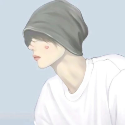超好看的情侣头像一对手绘