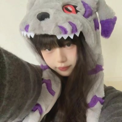 抖音头像戴帽子女