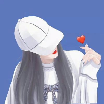 超好看的情侣头像一对手绘