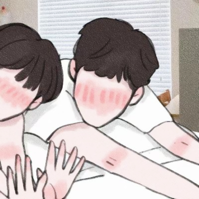 情侣头像手绘图一对