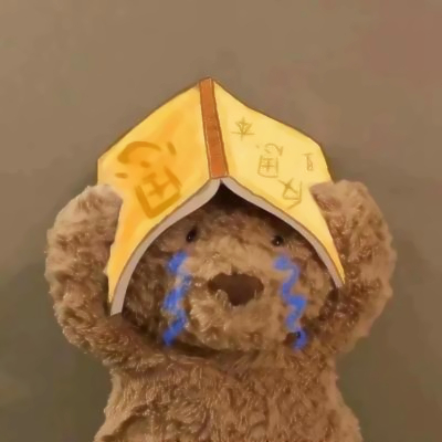 可爱一左一右小熊玩偶情侣头像图