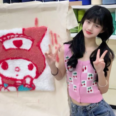 夏日女头真人ins
