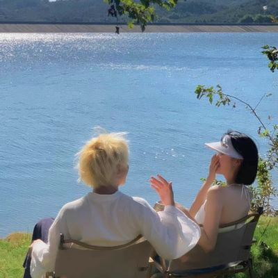 唯美浪漫头像情侣一左一右真人高清图片