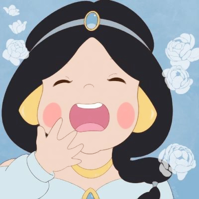 迪士尼公主头像可爱搞怪手绘卡通图片