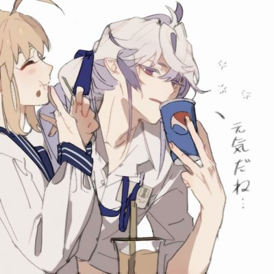 高清动漫cp头像情侣一对