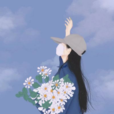 神仙情头手绘唯美